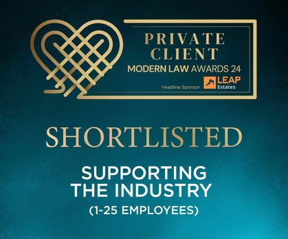 inCase Shortlisted for Supporting the Industry (1-25 Employees)