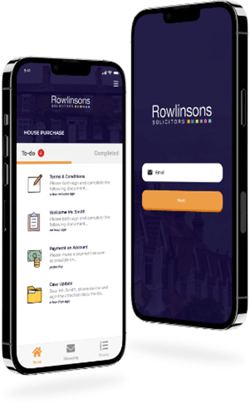 Rowlinsons App on iPhone